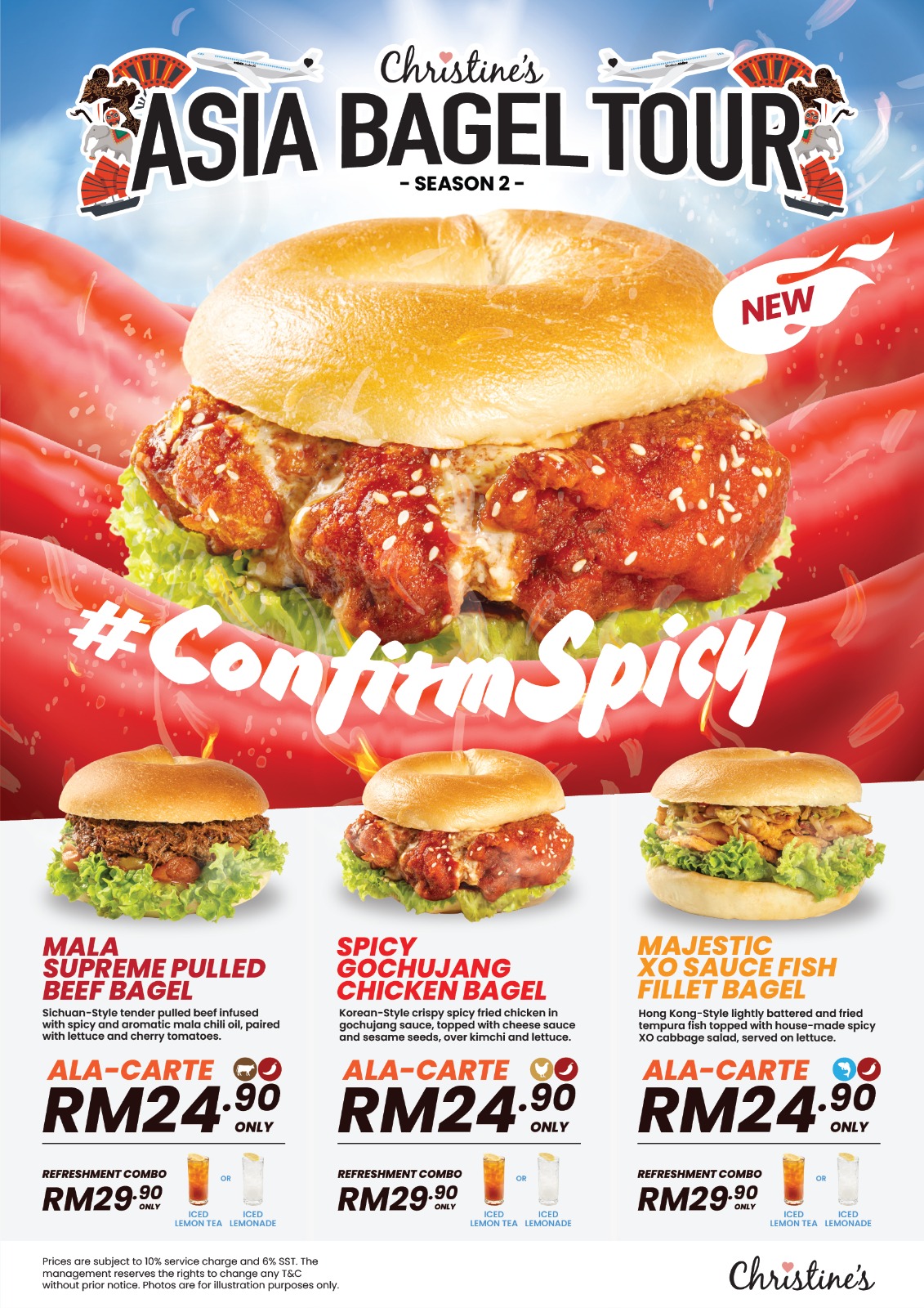 Asia Bagel Tour Season 2 All Spicy Bagels